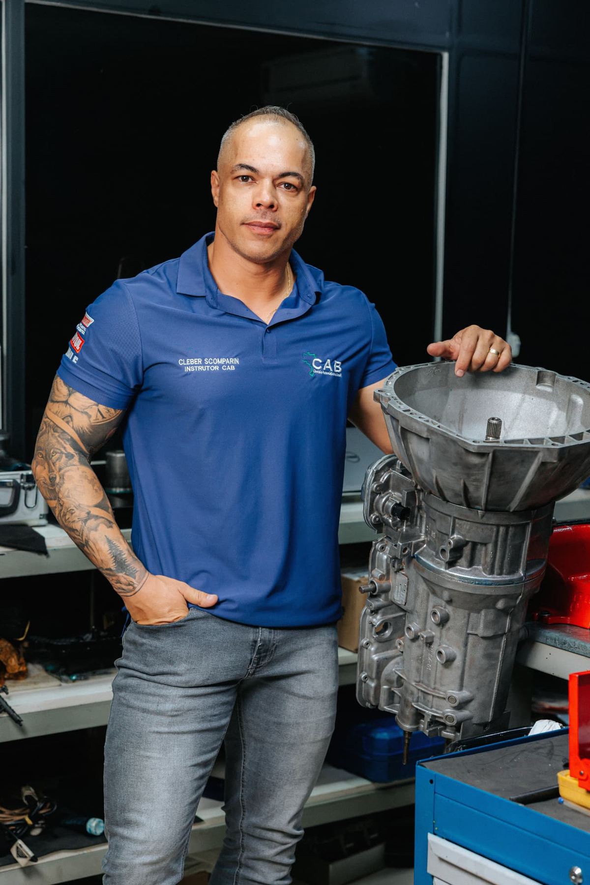 Cléber Scomparin, especialista em transmissão automática
